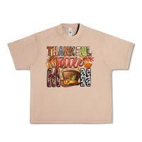 Burro Thankful Little Mon Urban Heavy Tee - CowhideDigitalArt