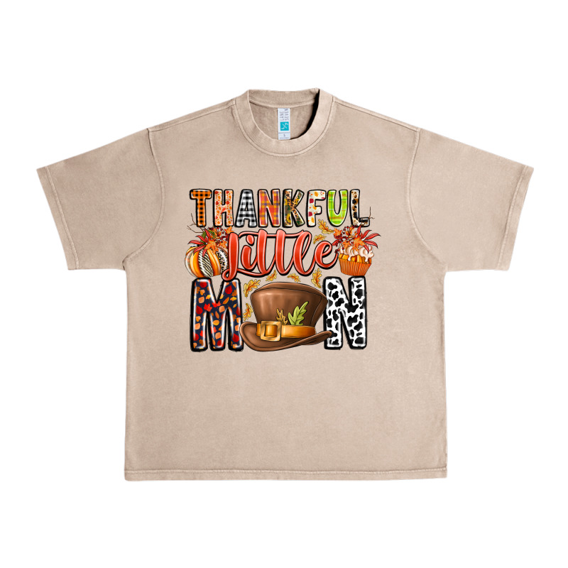 Thankful Little Mon Urban Heavy Tee by CowhideDigitalArt | Teevron