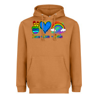 Meerkat Peace Love Pride Heavyweight Hoodie - Jasminsmagicworld