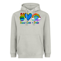 Moon Dust Peace Love Pride Heavyweight Hoodie - Jasminsmagicworld