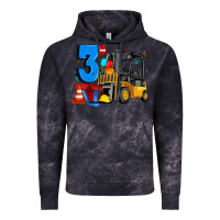 Cloud Black forklift birthday three Vintage Hoodie - Artiststas