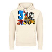 Vintage Artic forklift birthday three Vintage Hoodie - Artiststas