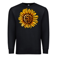 Black sunflower leopard Premium Sweatshirt - Jasminsmagicworld