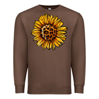 Chestnut sunflower leopard Premium Sweatshirt - Jasminsmagicworld