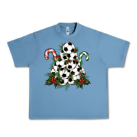 Pebble Blue soccer tree Christmas Urban Heavy Tee - RanaPortraitStore