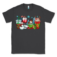 Smoke christmas snowman coffee cups Classic Tee - OliviaCreatesArt