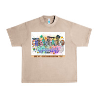 French Oak asdfas Urban Heavy Tee - CowhideDigitalArt