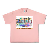 Salmon asdfas Urban Heavy Tee - CowhideDigitalArt