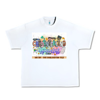 White asdfas Urban Heavy Tee - CowhideDigitalArt