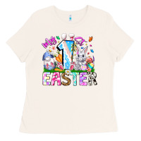 Bone My 1st Easter Ladies Tee - CowhideDigitalArt