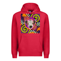 Cardinal halloween  calf scottish Premium Hoodie - BarkalooDesign