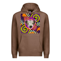 Chestnut halloween  calf scottish Premium Hoodie - BarkalooDesign