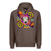 Coffee halloween  calf scottish Premium Hoodie - BarkalooDesign