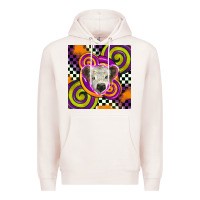 Pale Pink halloween  calf scottish Premium Hoodie - BarkalooDesign