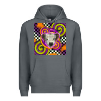 Rock halloween  calf scottish Premium Hoodie - BarkalooDesign