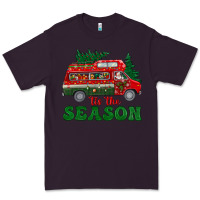 Plum christmas 'tis the season Premium Tee - BundleAndBundleShop