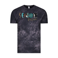 Cloud Black senior mom Vintage Tee - CowhideDigitalArt