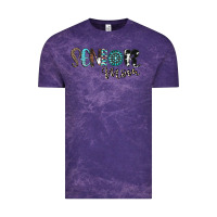 Cloud Purple senior mom Vintage Tee - CowhideDigitalArt