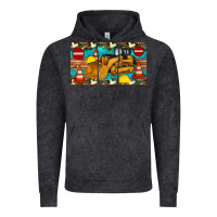 Vintage Black bulldozer sippy Vintage Hoodie - Artiststas