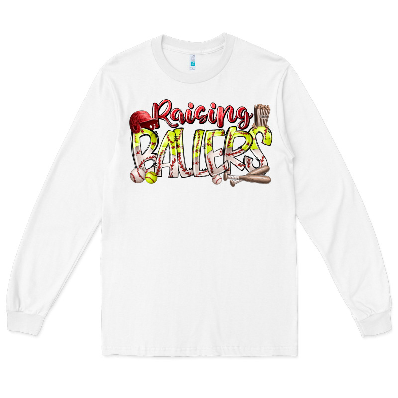 Raising Ballers Long Sleeve Tee by RacoonDesign | Teevron