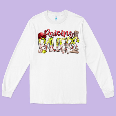 Raising Ballers Long Sleeve Tee Designed By Racoondesign