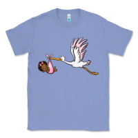 Colony Blue stork with black baby girl Classic Tee - BarkalooDesign