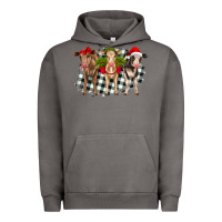 Pigment Tornado Christmas heifers front view Urban Hoodie - RanaPortraitStore