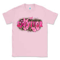 Bubblegum Pink Survivor Breast Cancer Classic Tee - FaDigitalArtStudio