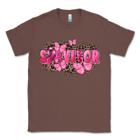 Chestnut Survivor Breast Cancer Classic Tee - FaDigitalArtStudio
