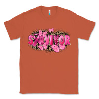 Copper Survivor Breast Cancer Classic Tee - FaDigitalArtStudio