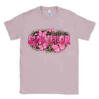 Lilac Survivor Breast Cancer Classic Tee - FaDigitalArtStudio
