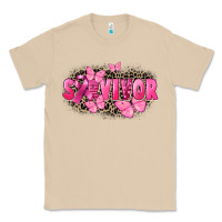 Mushroom Survivor Breast Cancer Classic Tee - FaDigitalArtStudio