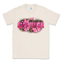Natural Survivor Breast Cancer Classic Tee - FaDigitalArtStudio