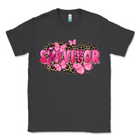 Smoke Survivor Breast Cancer Classic Tee - FaDigitalArtStudio