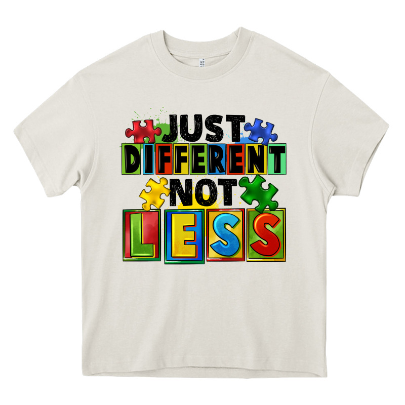 Just Different Not Less Heavy Core Tee by FaDigitalArtStudio | Teevron