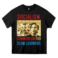 Black socialism Heavy Core Tee - DesigneFamous