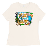 Bone name spooky summer vibes Ladies Tee - CowhideDigitalArt