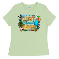Matcha name spooky summer vibes Ladies Tee - CowhideDigitalArt