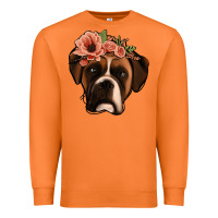 Carrot floral boxer Premium Sweatshirt - Jasminsmagicworld