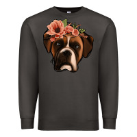 Smoke floral boxer Premium Sweatshirt - Jasminsmagicworld