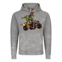 Cloud Rock monster truck and t rex dinosaur Vintage Hoodie - Artiststas