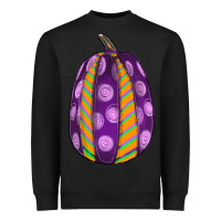 Black watercolor halloween pumpkin Heavyweight Sweatshirt - RanaPortraitStore
