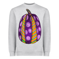 Watercolor Halloween Pumpkin Heavyweight Sweatshirt | Teevron