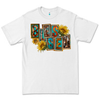 White Western Blessed Premium Tee - FaDigitalArtStudio