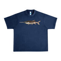 Navy Paddlefish Illustrations, Urban Heavy Tee - LillyAllenDesigns