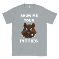 Heather Grey Show Me Your pitties Classic Tee - Bettercallsaul
