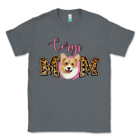 Charcoal Heather Corgi Mom Classic Tee - Jasminsmagicworld