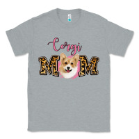 Heather Grey Corgi Mom Classic Tee - Jasminsmagicworld