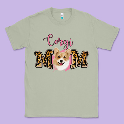 Corgi Mom Classic Tee Designed By Jasminsmagicworld