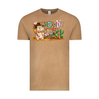 Vintage Camel Easter Howdy Peeps Bunny Vintage Tee - CowhideDigitalArt